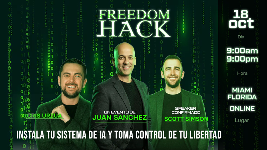 ¿Y si pudieras instalar tu propio Sistema de IA en un solo día y empezar a escalar tu libertad financiera desde ya? ¿Y si pudieras instalar tu propio Sistema de IA en un solo día y empezar a escalar tu libertad financiera desde ya?