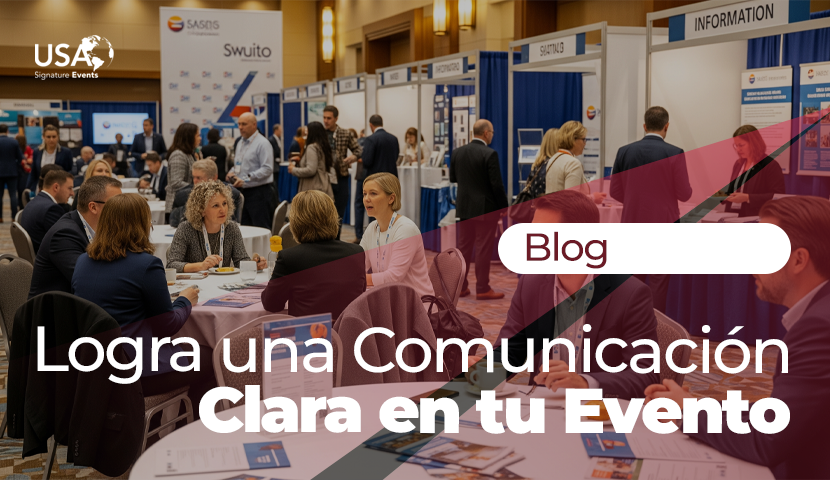 Logra una Comunicación Clara en tu Evento Logra una Comunicación Clara en tu Evento