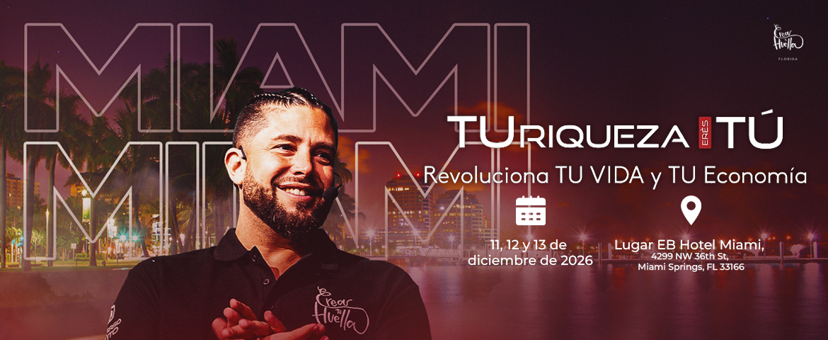 Impulsa tu marca en Miami con el evento de desarrollo personal más grande. Impulsa tu marca en Miami con el evento de desarrollo personal más grande.